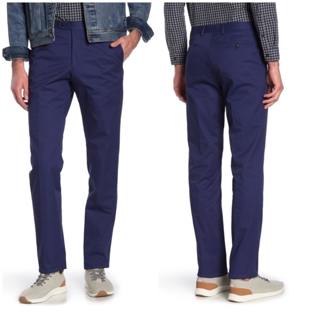 John Varvatos Bedford Solid Pants Size 38